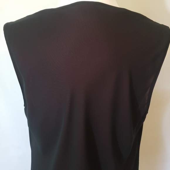 Cinema Etoile Sleeveless Cowl Neck Blouse - Picture 4 of 8